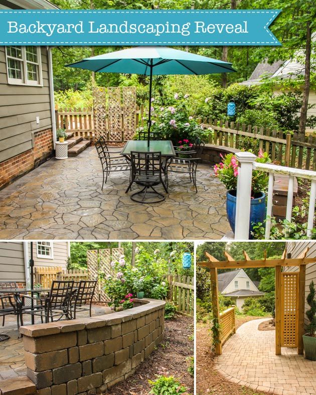 Backyard Landscaping and Patio Reveal