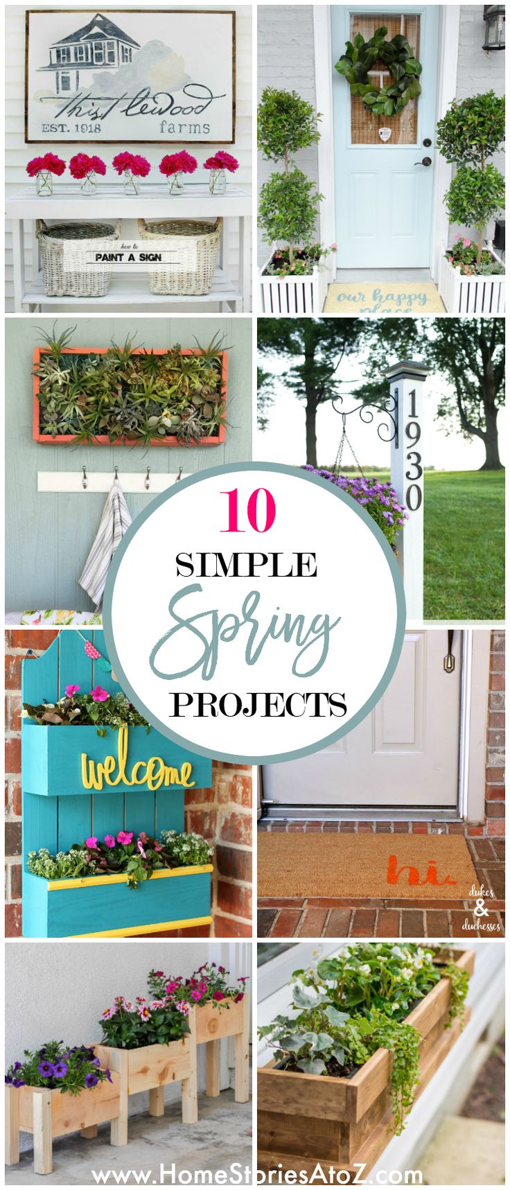 Simple Ideas for Spring - Home Stories A to Z