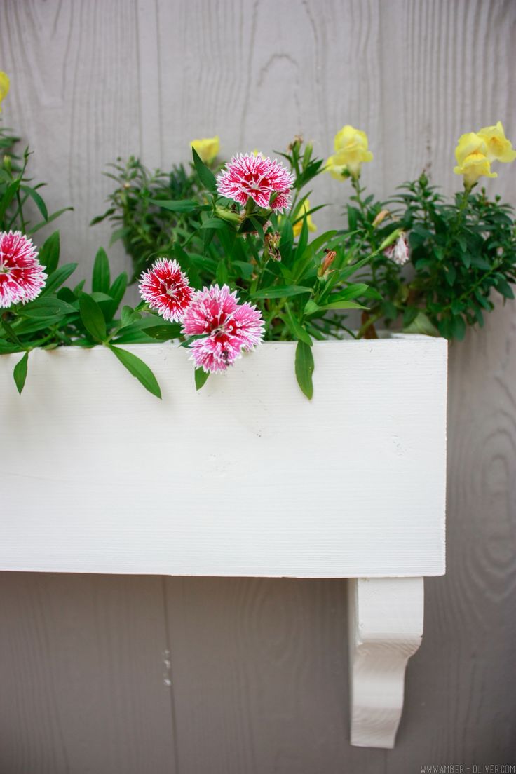 The perfect way to add some seasonal color outside your home is with window boxe...