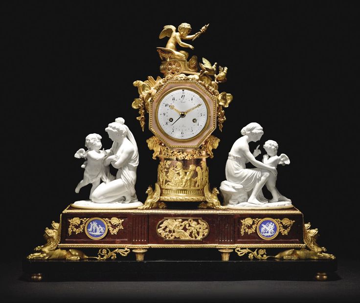 A French mantel clock by Joseph Revel, c.1795 (Private Collection)