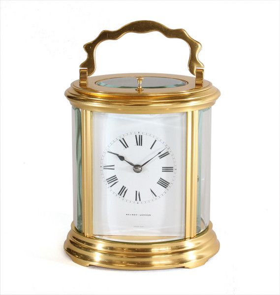 Repeating Oval Carriage Clock by Asprey, London