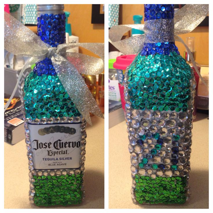 CAN SOMEONE BEDAZZLE A BOTTLE FOR ME PLEASE!!!
