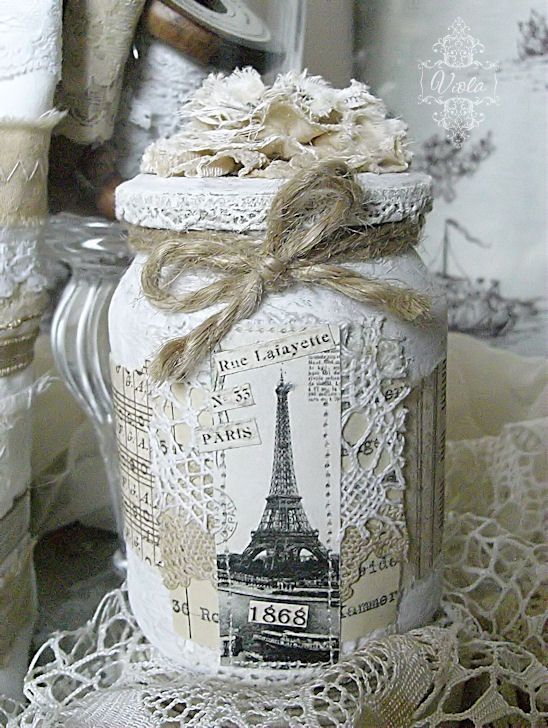 Great idea for an old jar! by debora