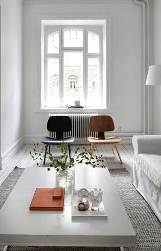 Via La Maison d'Anna G | Eames Lounge Chair Wood | White