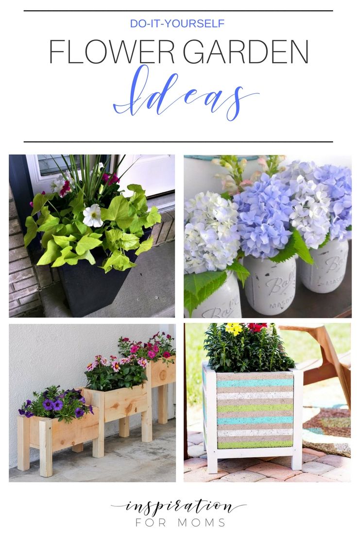 I have a great selection of DIY flower garden ideas that are sure to add tons of...