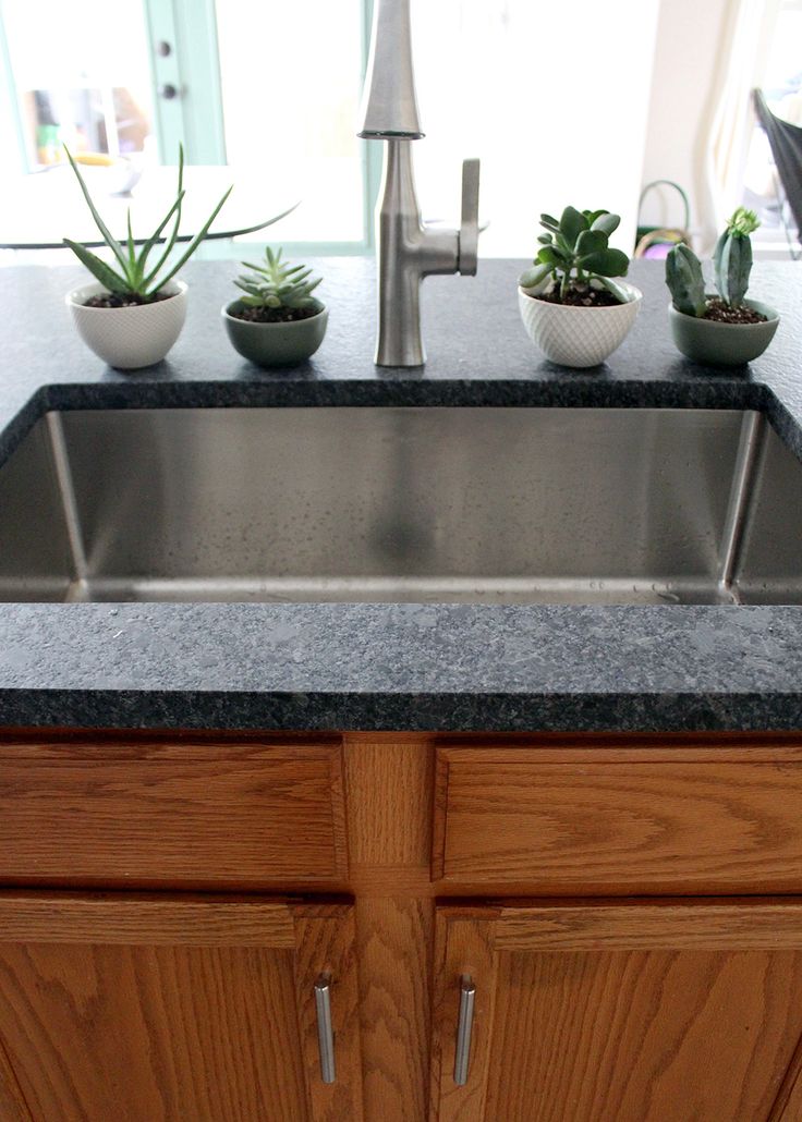 leathered granite in steel grey