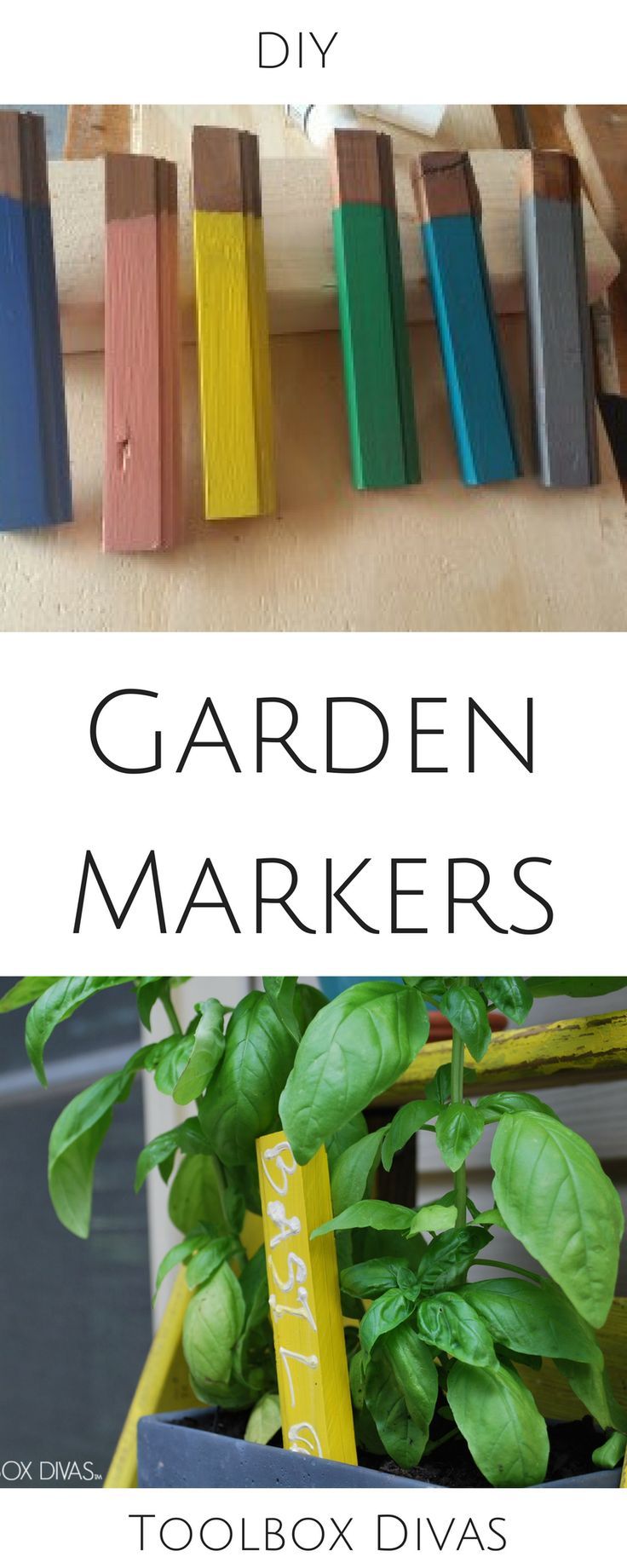 Make Garden Markers using Scrap wood