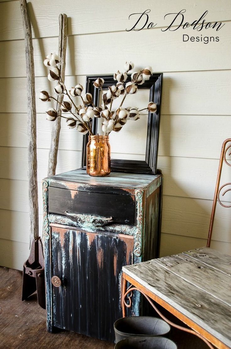 How To Add Patina To Furniture Without Fear #dododsondesigns #patina #paintedfur...