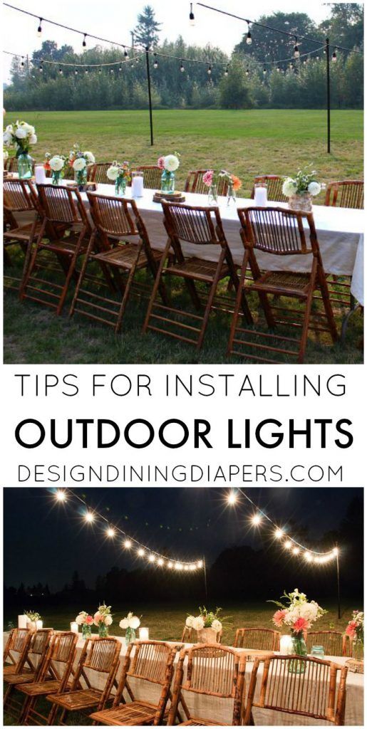 How to Hang String Lights in backyard! Create this magical look for your next su...