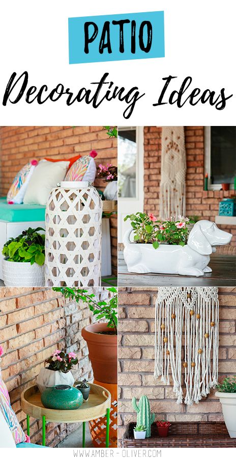 We did a patio refresh with the help of At Home! Check out the updates and get a...