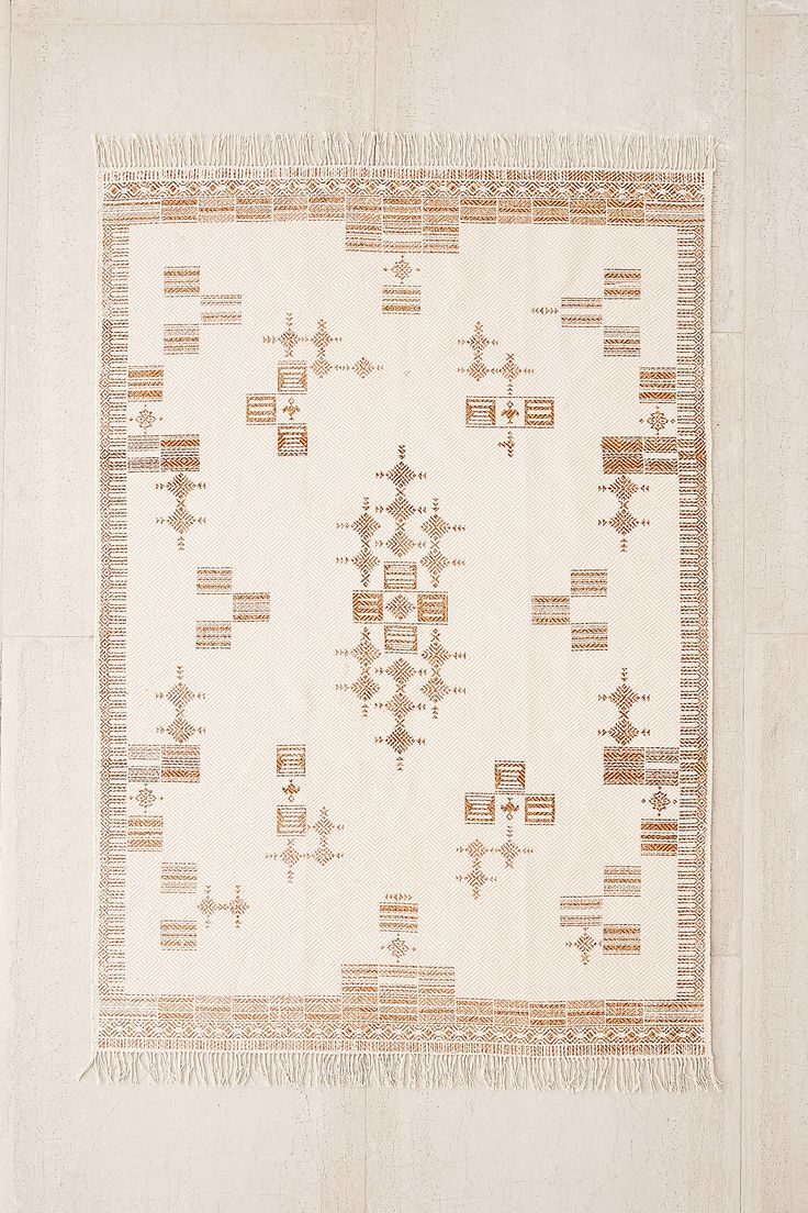 Slide View: 2: Accra Placement Printed Woven Rug