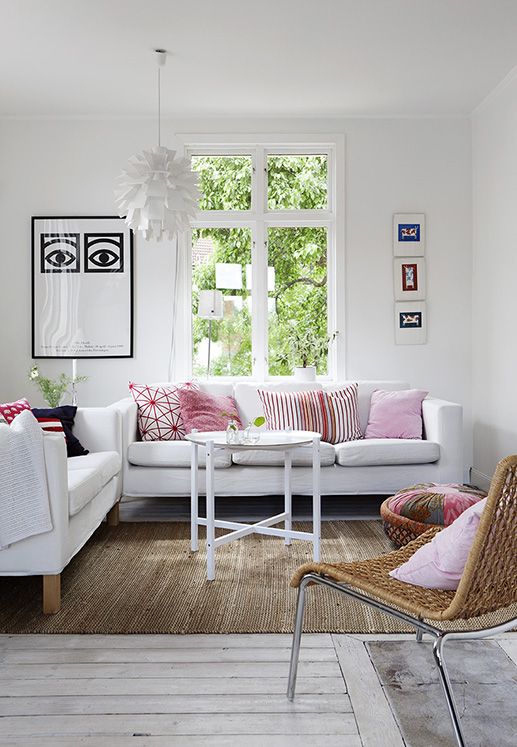 Livingroom. Photo: Karin Foberg, styling: Anna Mård for PLAZA Interiör
