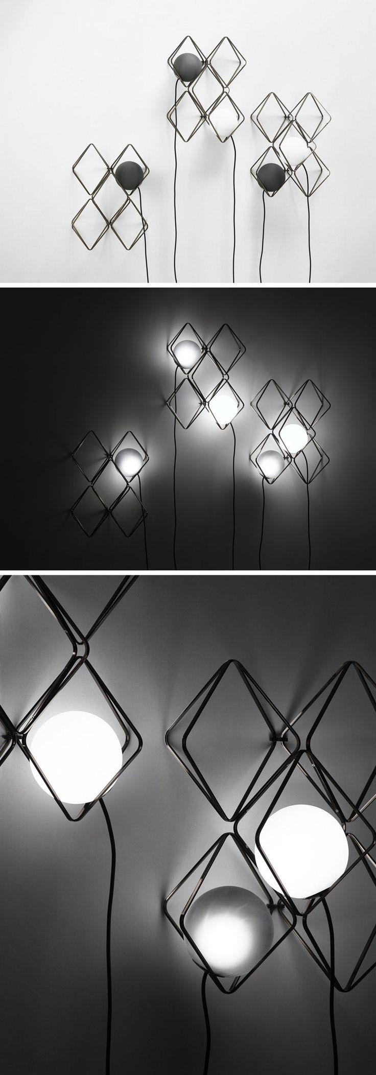 Designer Lucie Koldova has created Jack o'Lantern, a modern lighting element tha...