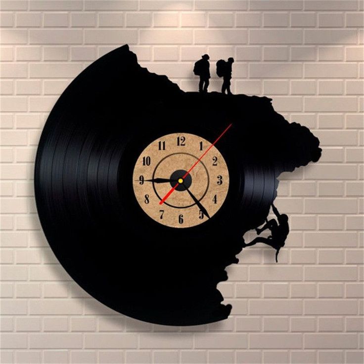For those who love and enjoy mountain climbing! This decorative vinyl record clo...