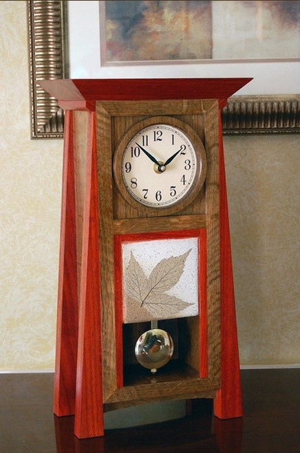 Mission Arts and Crafts Style Clock Concord by NewMissionWorkshop, $495.00
