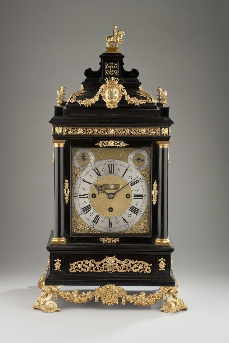 The Medici Tompion, circa 1696, ebony and gilt brass mounted Grande Sonnerie tab...