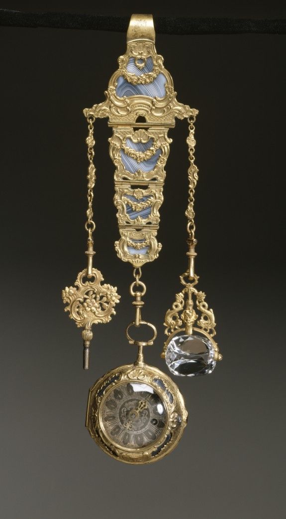 ❤ - Chatelaine with Watch, French, 18th century