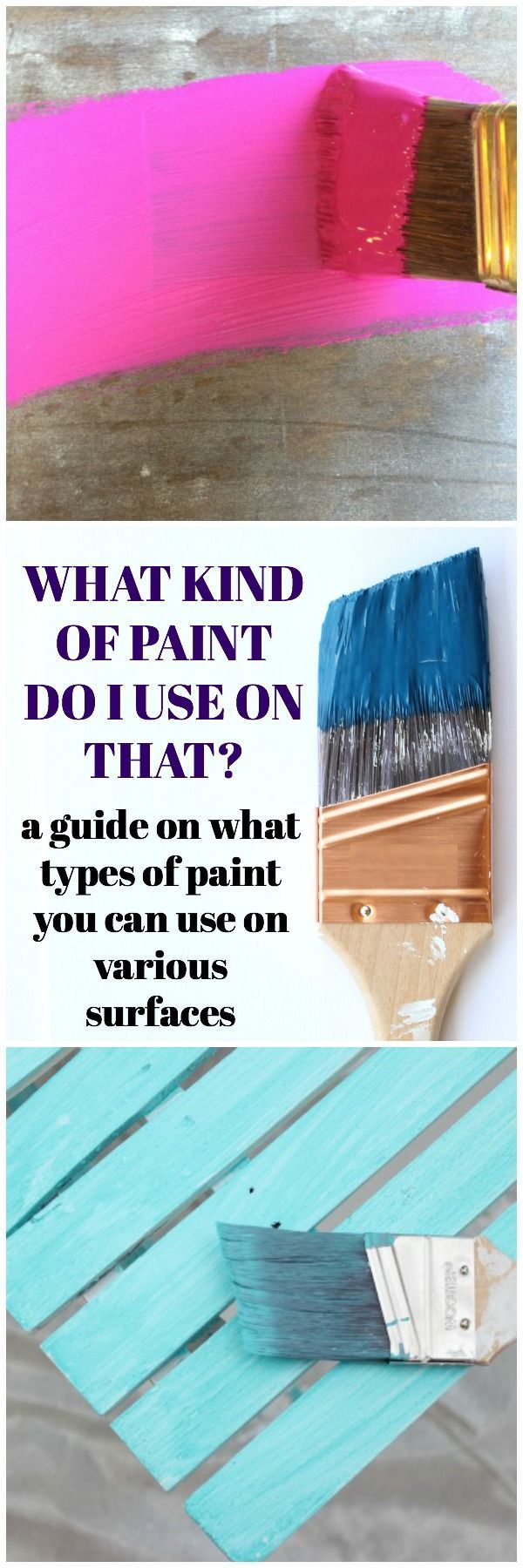 Guide to paint types for various surfaces. Types of Paint for Furniture | Paint ...