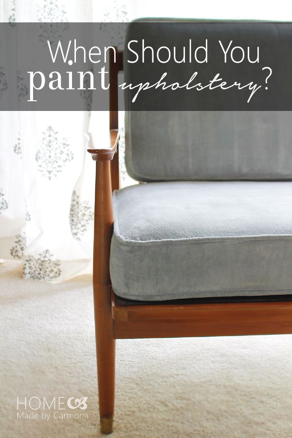 How much do you know about painting upholstery? Here's everything you need t...