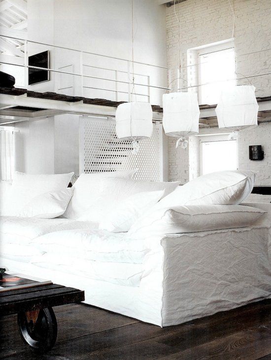 Vosgesparis: An industrial white home - Designed by Paola Navone