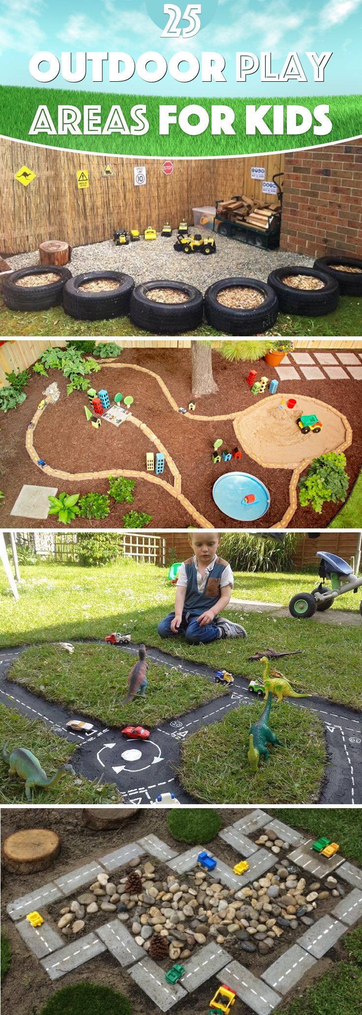 outdoor play area for garden