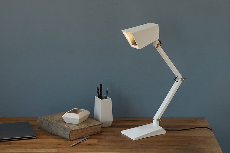 Edelweiss lamp by Ceramic Sparrow
