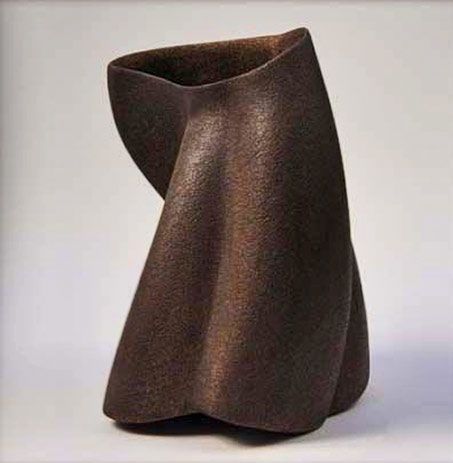 James Oughtibridge sculptural vase