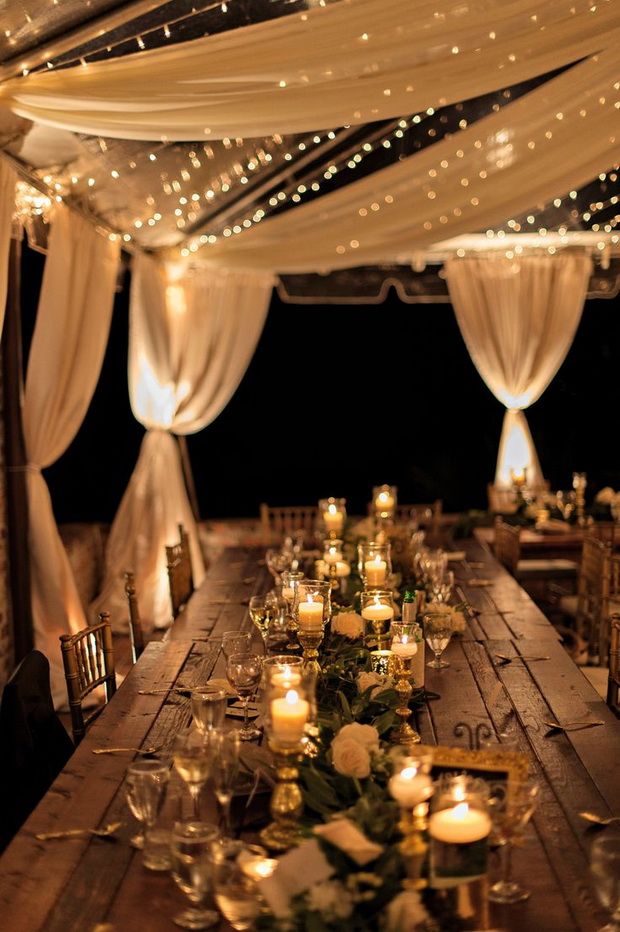 30 Creative Ways to Light Your Wedding Day