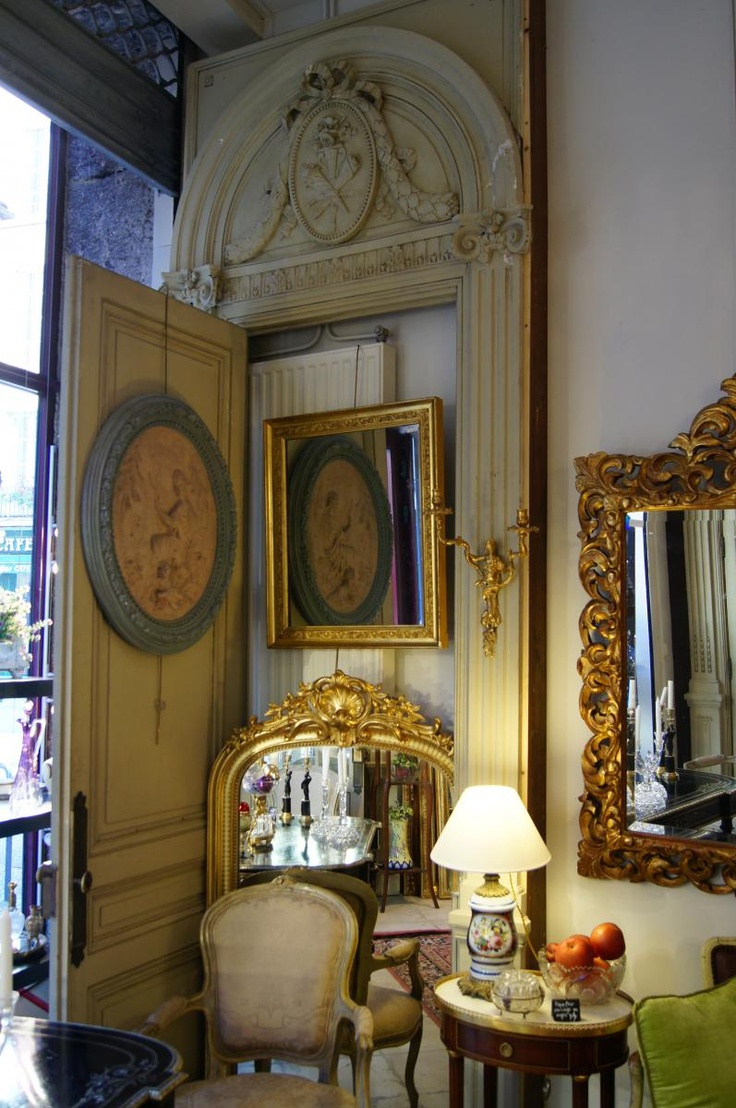 two beautiful mirrored doors and #frames that were part of the #woodwork in the...