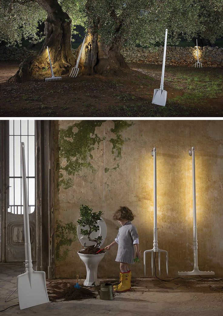 Matteo Ugolini has designed these fun and whimsical outdoor lights that represen...