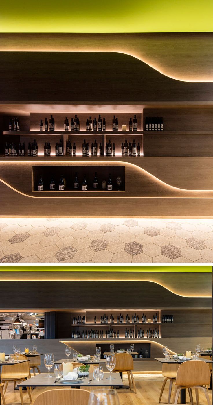 Design firm LAVA have designed Olio, a Sicilian restaurant in Sydney, that uses ...