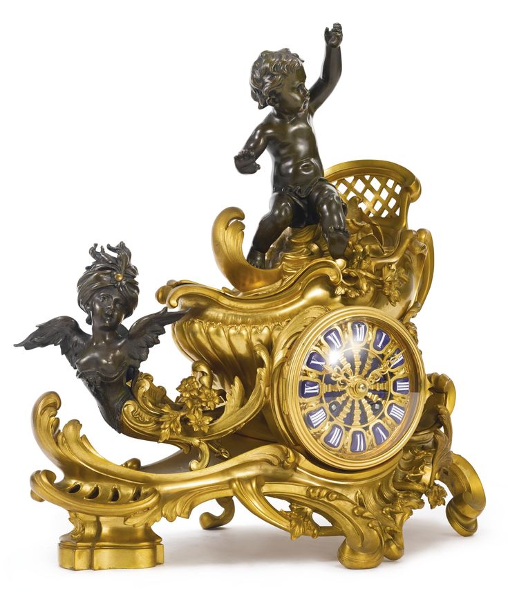 A gilt and patinated bronze horloge à poserParis, early 20th century | lot | So...
