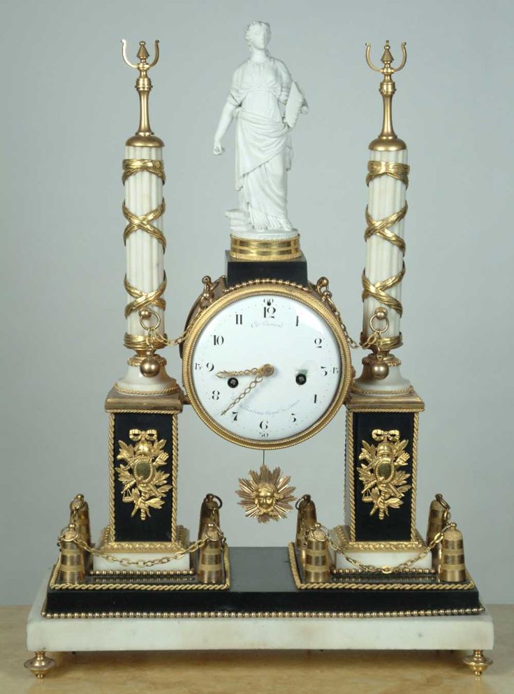 18 Century French Louis XVI Mantel Clock  c,1790