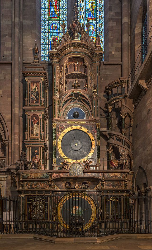 The Astronomical clock inside Notre-Dame de Strasbourg  Find Super Cheap Interna...