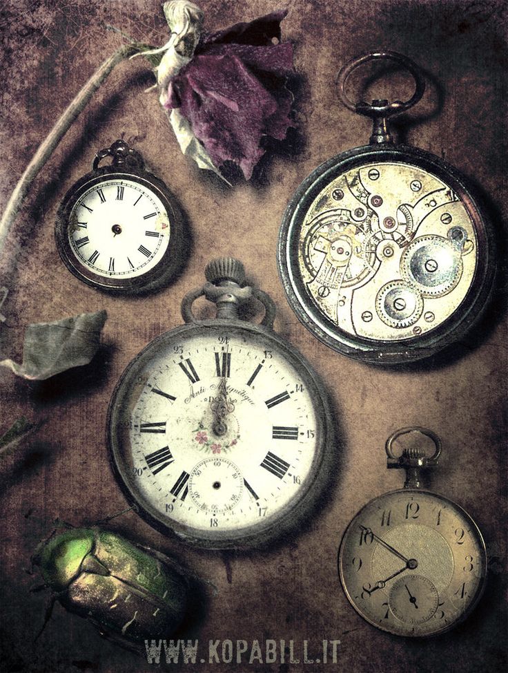 Steampunk Love #steampunk #clock #time #vintage
