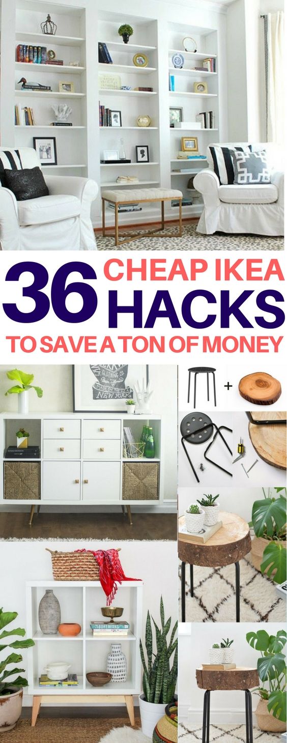 BRILLIANT Ikea hacks you have to see to believe! Cheap & easy ikea hacks, diy ho...