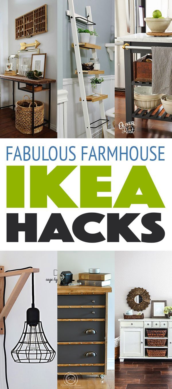 Fabulous Farmhouse IKEA Hacks - The Cottage Market