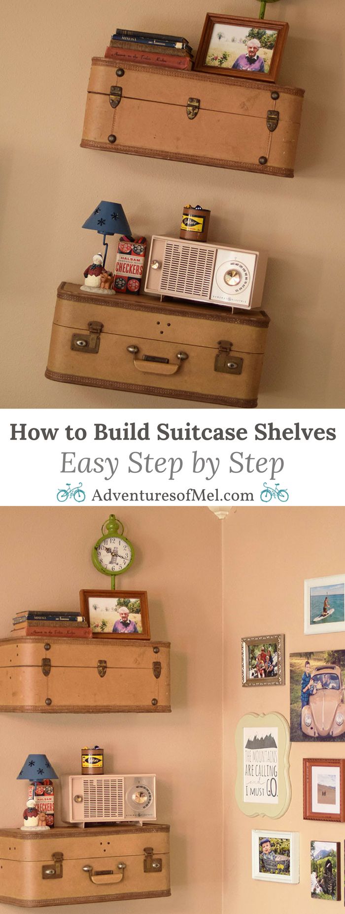 Got an old suitcase just waiting to be used for something special? How to build ...