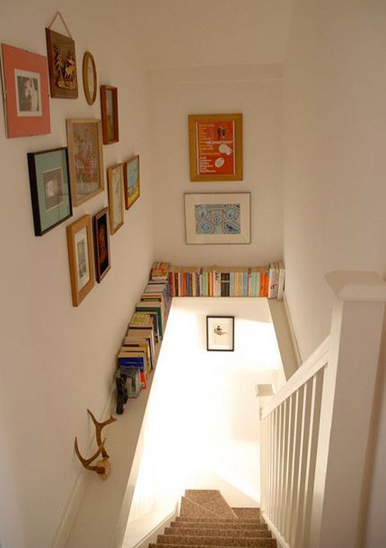 How To Decorate And Organise Your Shit Shared House: Stairway Storage | For more...