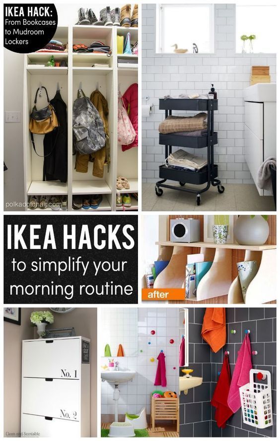 IKEA Hacks to Simplify your Morning Routine