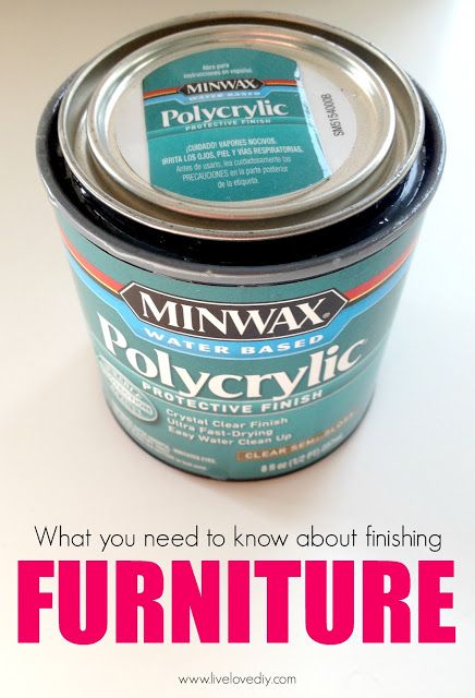 What you need to know about finishing furniture! Amazing tips!
