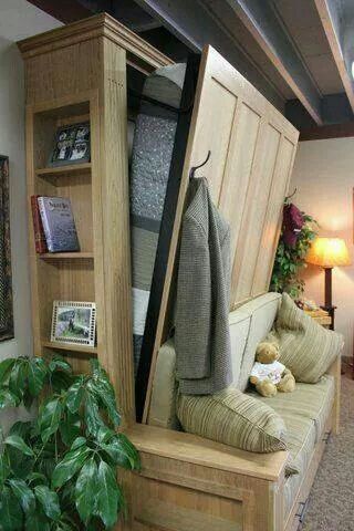 murphy bed sofa combo-Perfect for the TIny House