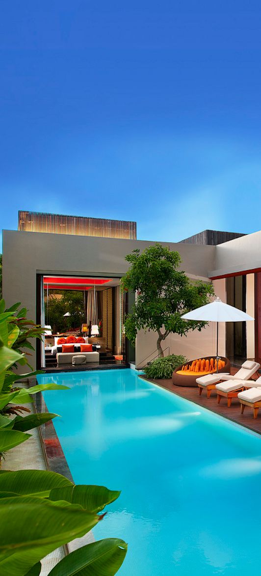 Pool… Villa in Bali #LuxuryHouses