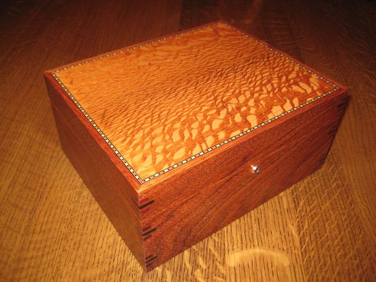 Elgin Keepsake Box in Jatoba & Leopardwood - Reader's Gallery - Fine Woodwor...