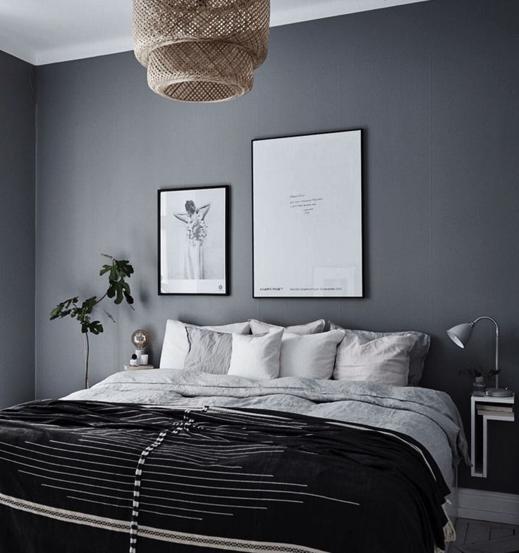 10 Dark bedroom walls - via cocolapinedesign.com
