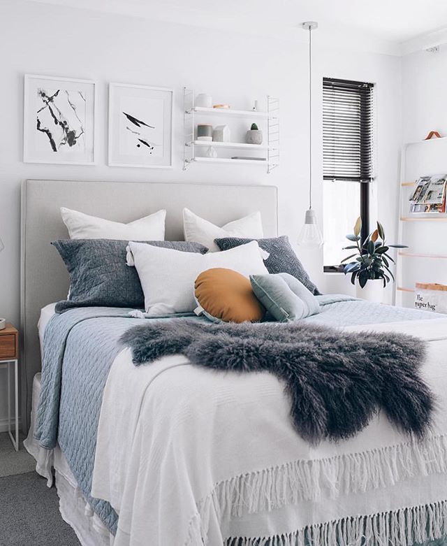 Bedroom Inspo ✨ The bedroom of @oh.eight.oh.nine 
