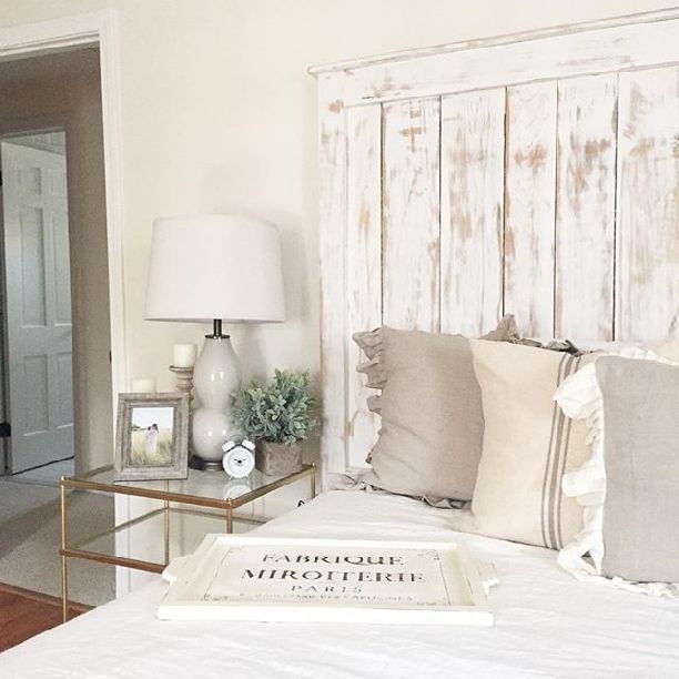 French Country Farmhouse Decor // Our Bedroom