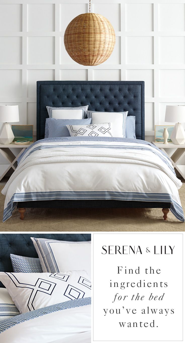 Our Beaumont bedding collection features percale from the finest European mills ...