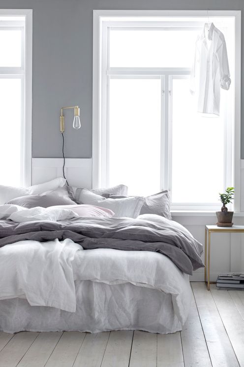 linen, bedroom, light