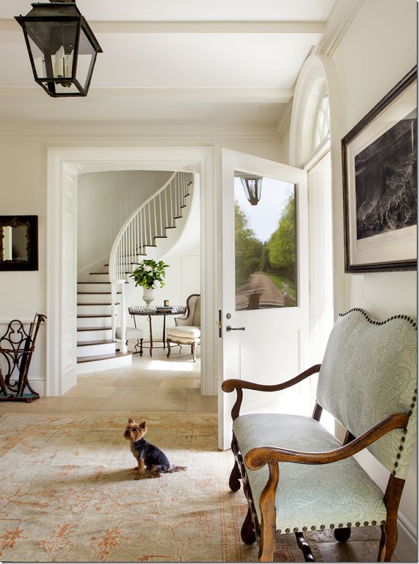 Entrance perfection...love how you walk into a separate room before foyer, so qu...
